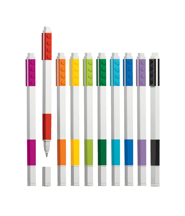 LEGO GELSTIFT 10 FARBEN IN GESCHENKPACKUNG 
