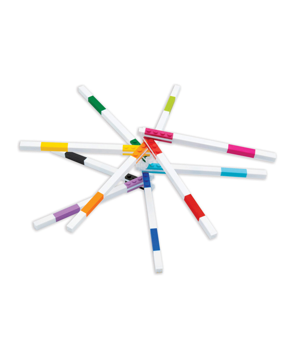 LEGO GELSTIFT 10 FARBEN IN GESCHENKPACKUNG 