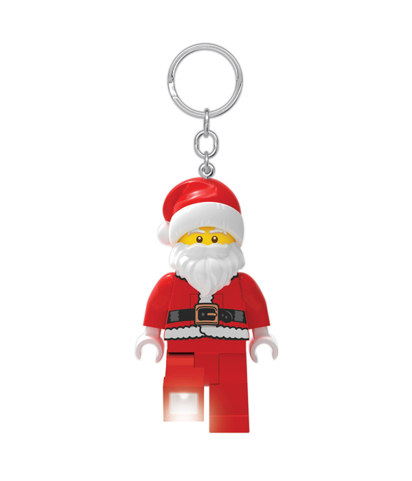 LEGO® Santa Claus Schlüsselanhänger mit Taschenlampe