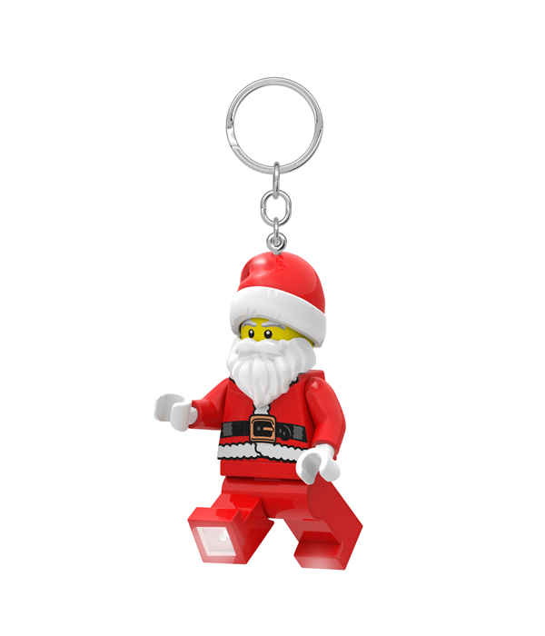 LEGO® Santa Claus Schlüsselanhänger mit Taschenlampe