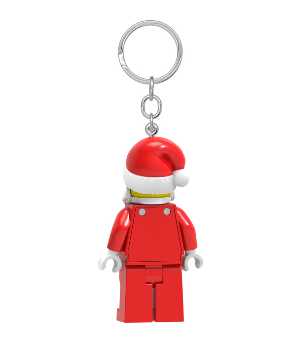 LEGO® Santa Claus Schlüsselanhänger mit Taschenlampe