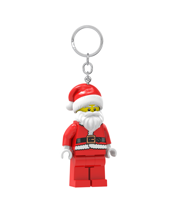 LEGO® Santa Claus Schlüsselanhänger mit Taschenlampe