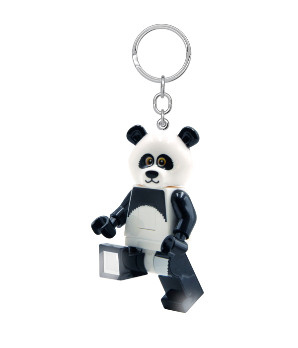 LEGO® MINIFIGURES™  KEYCHAIN LIGHT PANDA GUY 