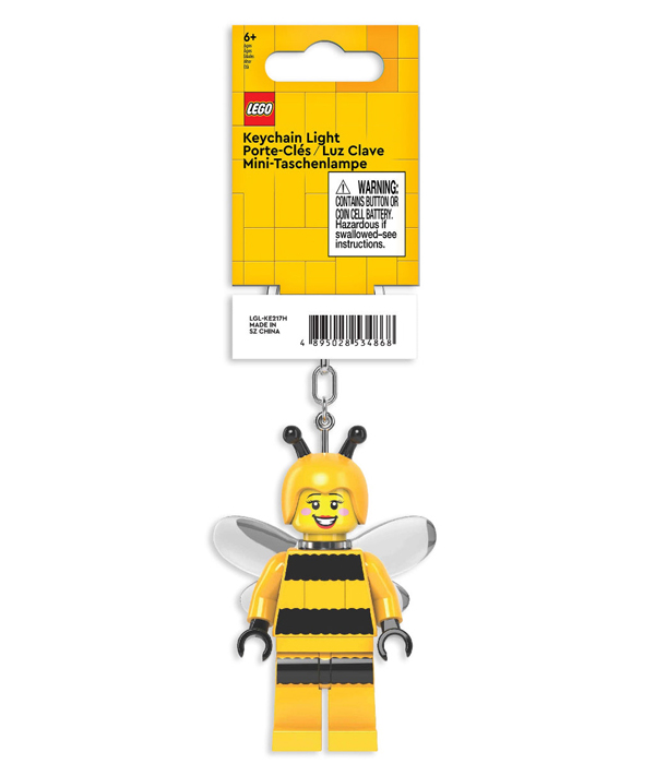 LEGO® MINIFIGURES™  KEYCHAIN LIGHT BIENEN MÄDCHEN 