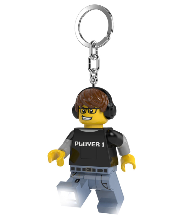 LEGO® MINIFIGURES™  KEYCHAIN LIGHT  VIDEO GAME GUY 