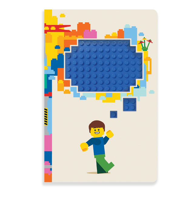 LEGO® MINIFIGURES EZ2R NOTIZBUCH - GEDANKEN