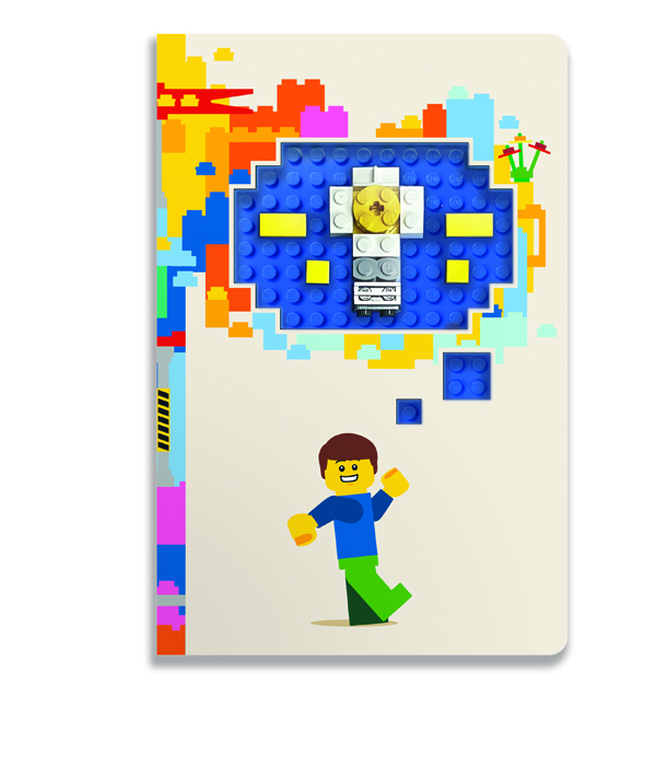 LEGO® MINIFIGURES EZ2R NOTIZBUCH - GEDANKEN