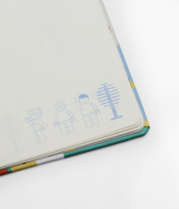 LEGO® MINIFIGURES EZ2R NOTIZBUCH - GEDANKEN
