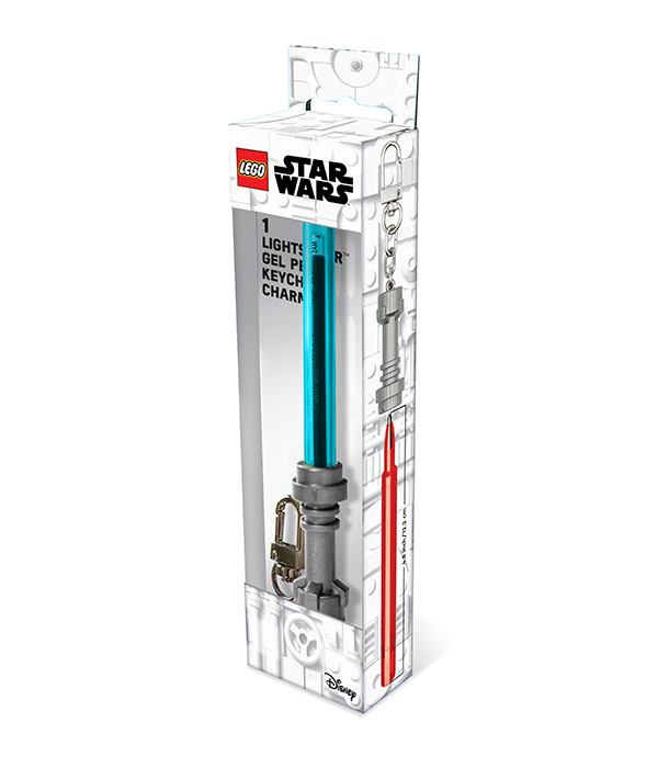 LEGO® STAR WARS™ LIGHTSABER™ GELSTIFT MIT CLIP – AZURBLAU