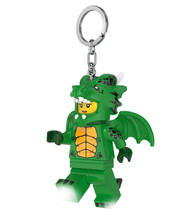 LEGO® MINIFIGURES™ KEYLIGHT: HELLGRÜNES DRACHENMÄDCH