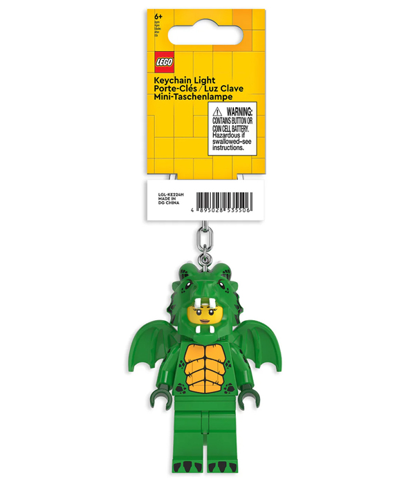 LEGO® MINIFIGURES™ KEYLIGHT: HELLGRÜNES DRACHENMÄDCH