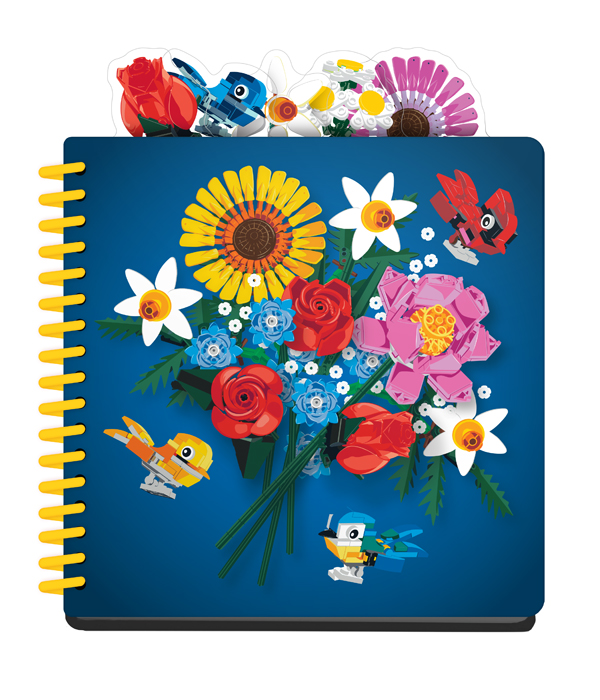 LEGO® ICON BOTANICALS TAB-NOTIZBUCH