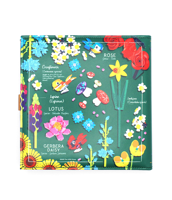 LEGO® TAGEBUCH-BOX-SET MIT ZAHLENSCHLOSS BOTANICALS