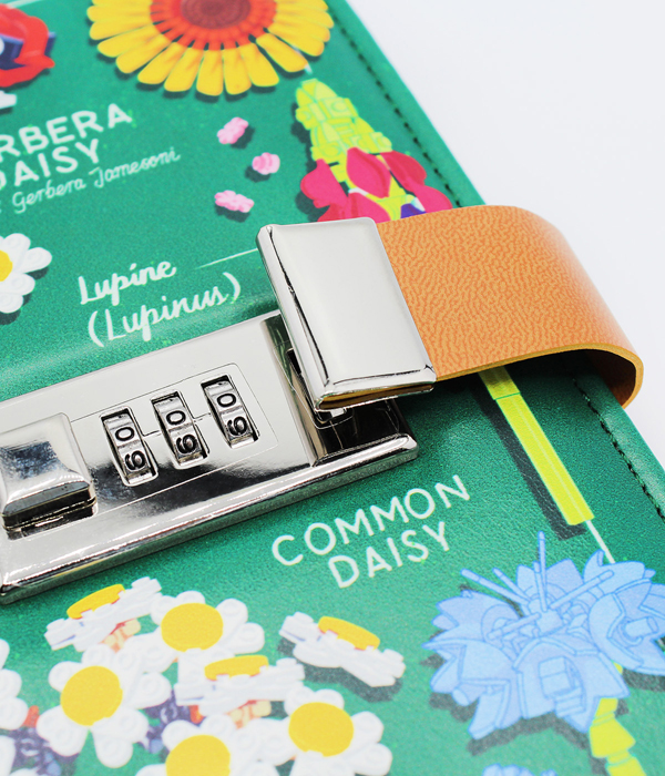 LEGO® TAGEBUCH-BOX-SET MIT ZAHLENSCHLOSS BOTANICALS