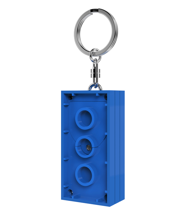 LEGO® MINIFIGURINES™ 2X4 STEIN-BLAU KEYLIGHT