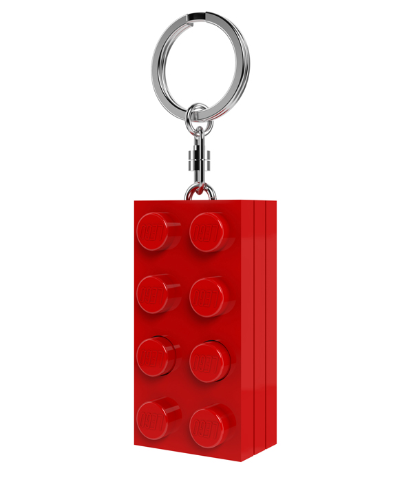 LEGO® MINIFIGURINES™ 2X4 STEIN-ROT KEYLIGHT