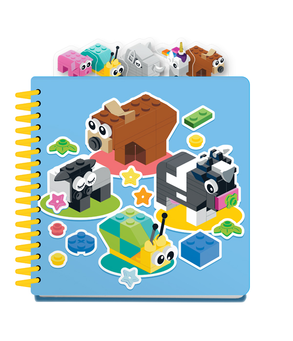 LEGO® TAB-NOTIZBUCH TIERE