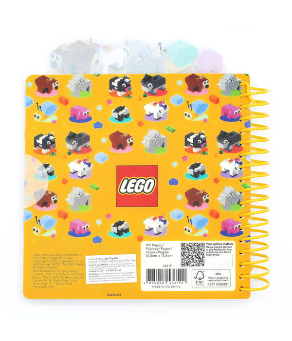 LEGO® TAB-NOTIZBUCH TIERE