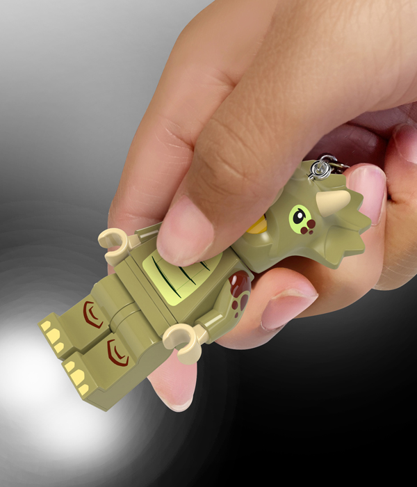 LEGO® MINIFIGURINES™ TRICERATOPS KOSTÜM-FAN KEYLIGHT