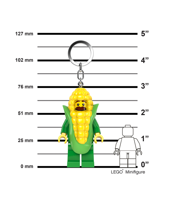 LEGO® MINIFIGURES™ MAISKOLBEN-TYP KEYLIGHT
