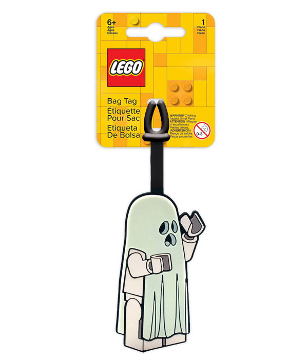 LEGO® MINIFIGURES™ BAGTAG GEIST, IM DUNKELN LEUCHTEND