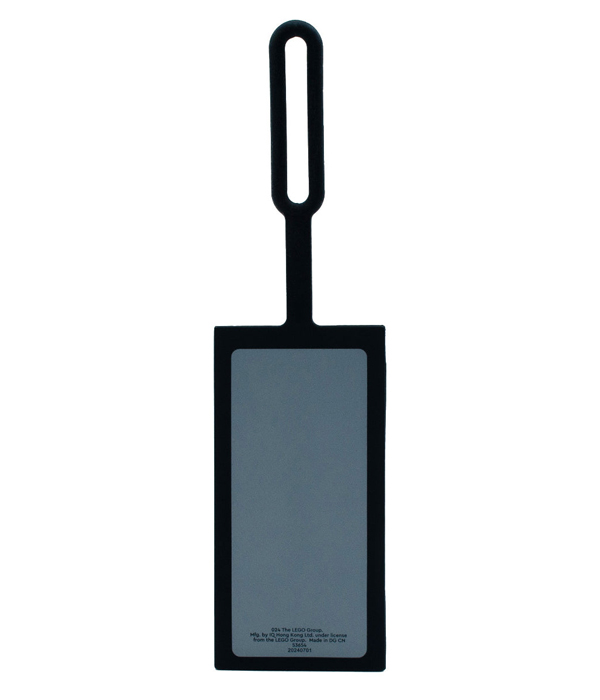 LEGO® BAGTAG 2X4 SCHWARZ