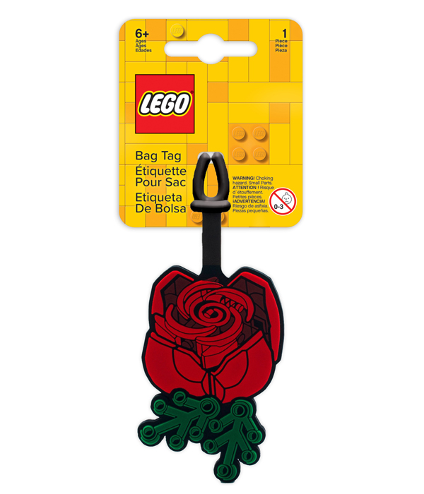 LEGO® BAGTAG BOTANICALS ROSE