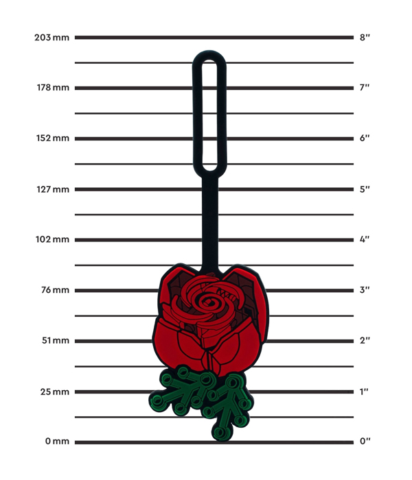LEGO® BAGTAG BOTANICALS ROSE
