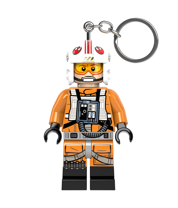 LEGO Star Wars - Luke Skywalker Schlüsselanhänger mit Taschenlampe