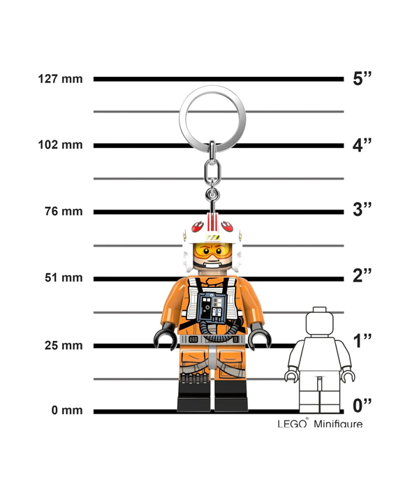 LEGO® STAR WARS™ - Luke Skywalker Schlüsselanhänger mit Taschenlampe