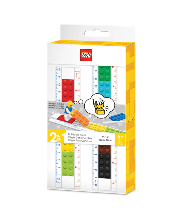 LEGO LINEAL ZUM SELBERBAUEN MIT LEGOFIGUR