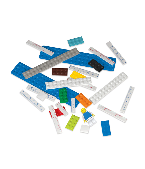 LEGO LINEAL ZUM SELBERBAUEN MIT LEGOFIGUR