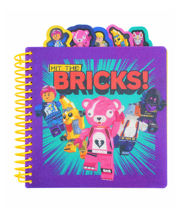 LEGO® FORTNITE® NOTIZBUCH MIT REGISTERKARTEN