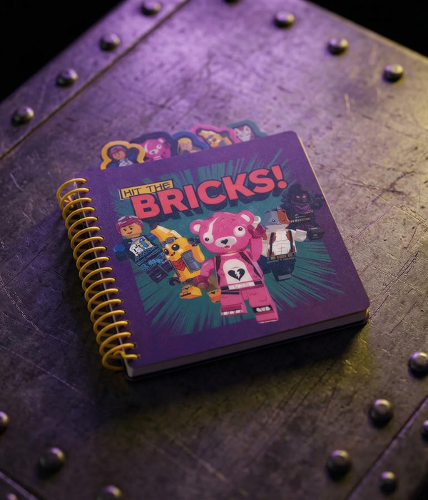 LEGO® FORTNITE® NOTIZBUCH MIT REGISTERKARTEN