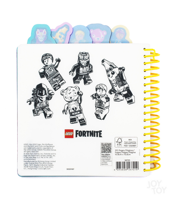 LEGO® FORTNITE® NOTIZBUCH MIT REGISTERKARTEN