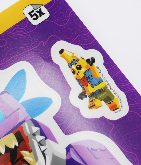 LEGO® FORTNITE® AUFKLEBER: KLOMBO