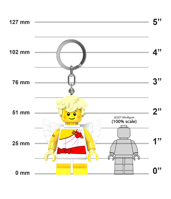 LEGO® Cupid Schlüsselanhänger mit Taschenlampe 