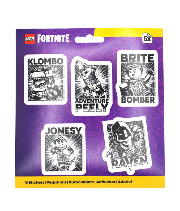 LEGO® FORTNITE® AUFKLEBER: STICKER BADGES