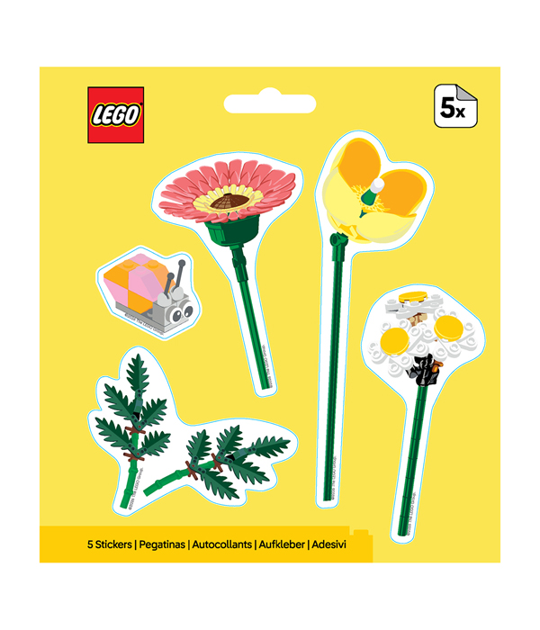 LEGO® BOTANICALS AUFKLEBER SCHNECKE