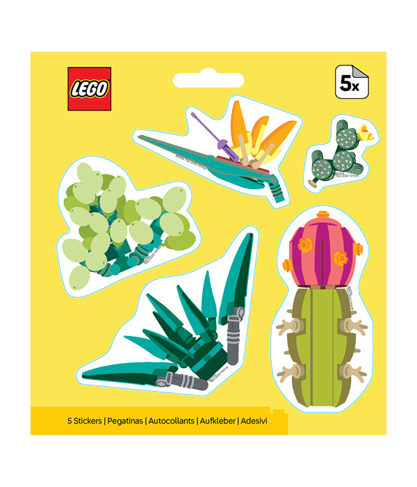 LEGO® BOTANICALS AUFKLEBER KAKTUS