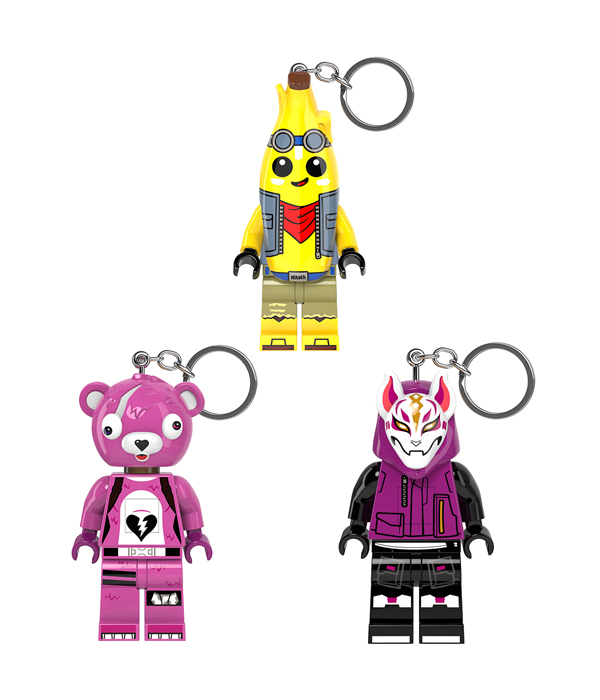 LEGO® FORTNITE® Schlüsselanhänger mit Licht: CDU - 16 sortiert