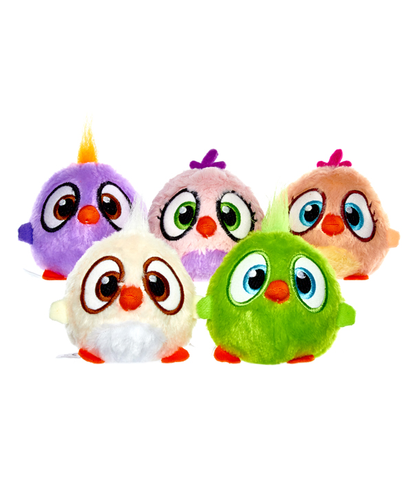 HATCHLINGS SLAMMERS 8 CM PELUCHE CON SUONO 