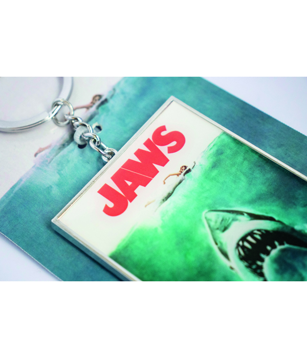 JAWS INGRAVIERTER METALL SCHLÜSSELANHÄNGER 