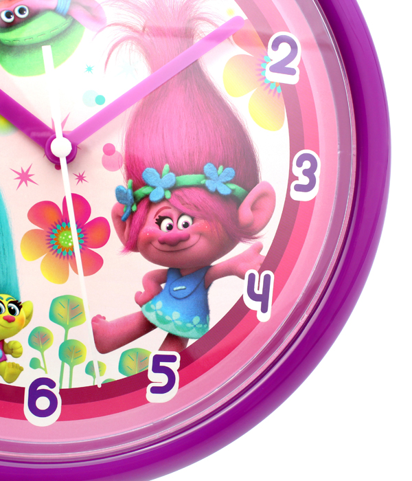 TROLLS OROLOGIO DA PARETE IN CONFEZIONE REGALO 26X4X26 CM