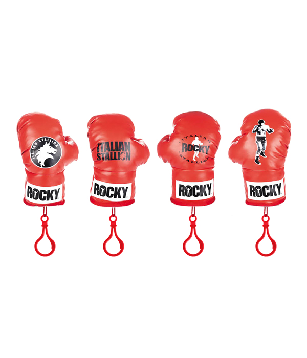 ROCKY BOX HANDSCHUH 12 CM IN KUNSTLEDER MIT CLIP ON 