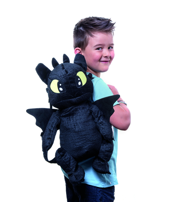 SENZADENTI ZAINO IN PELUCHE 23X12X45 CM