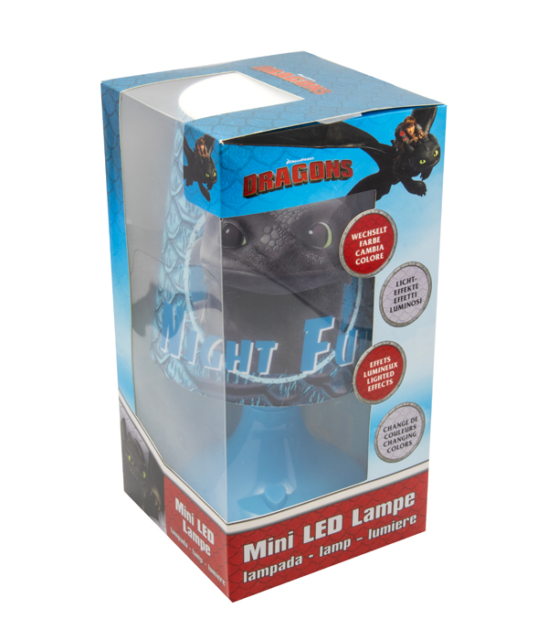 DRAGONS MINI LAMPADA LED