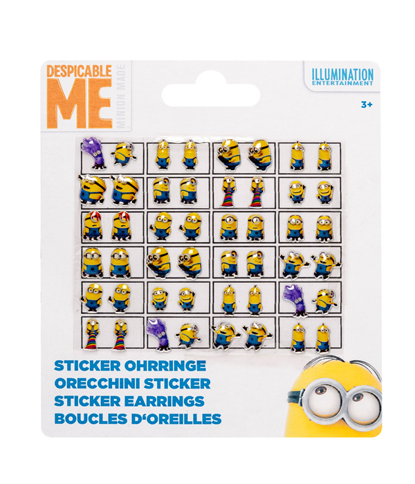 MINIONS STICKER-OHRRINGE