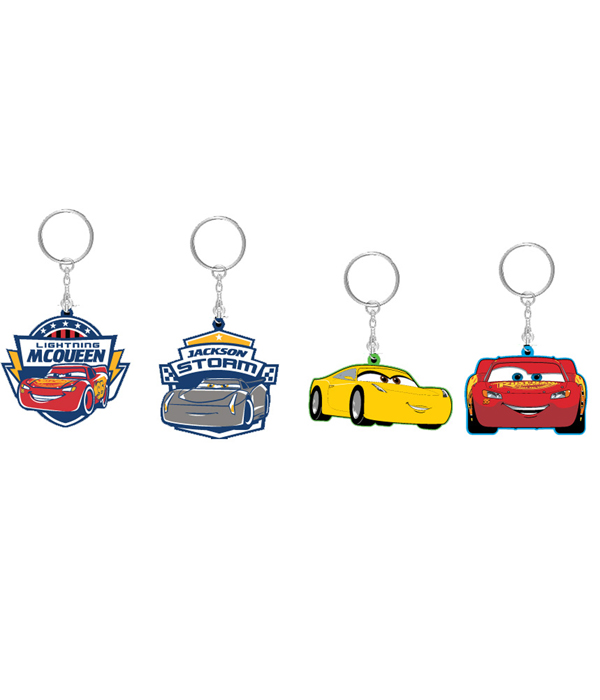 CARS 3 VINYL KEYCHAINS