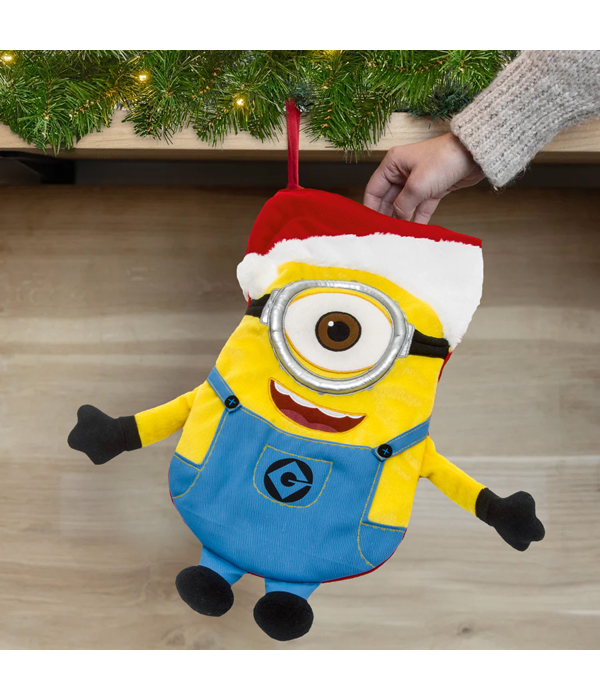 Christmas minion stuffed animal discount